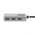 StarTech.com U01043-USB-EXTENDER huby i koncentratory USB 3.2 Gen 1 (3.1 Gen 1) Type-A 5000 Mbit/s Czarny, Srebrny