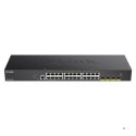 Switch D-Link DGS-1250-28X/E Gigabit Ethernet (10/100/1000) Czarny