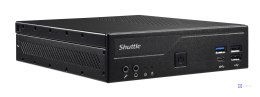 Komputer barebone Shuttle DH610 S1700 H610 BLACK 120W/GLN HDMI DISPLAY-PORT COM-PORT