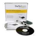 StarTech.com ST1000SPEXD4 karta sieciowa Wewnętrzny Ethernet 2000 Mbit/s