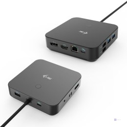 I-tec C31TRI4KDPDPRO100 stacja dokująca Przewodowa USB 3.2 Gen 1 (3.1 Gen 1) Type-C Czarny