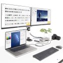 StarTech.com 132UE-TB4USB4DOCK stacja dokująca Przewodowa Thunderbolt 4 Szary