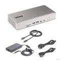 StarTech.com 132UE-TB4USB4DOCK stacja dokująca Przewodowa Thunderbolt 4 Szary