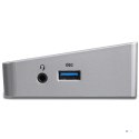 StarTech.com DK30CH2DEPUE stacja dokująca Przewodowa USB 3.2 Gen 1 (3.1 Gen 1) Type-C Czarny, Srebrny