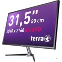 Wortmann AG TERRA 3290W LED display 80 cm (31.5") 3840 x 2160 px 4K Ultra HD Czarny