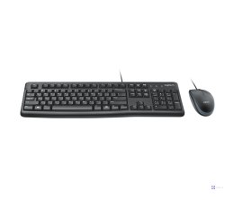 Zestaw klawiatura + mysz Logitech MK129 920-002552 (kolor czarny)