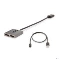 StarTech.com MST14DP122DP adapter kablowy 0,3 m DisplayPort 2 x DVI Szary