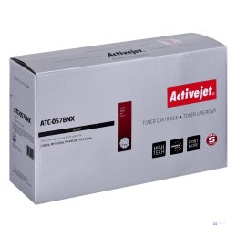 Activejet ATC-057BNX Toner (zamiennik Canon CRG-057HBK; Supreme; 10000 stron; czarny) Z CHIP