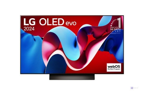 Telewizor LG OLED48C41LA OLED 48'' 4K Ultra HD 120Hz WebOS Dolby Atmos Czarny