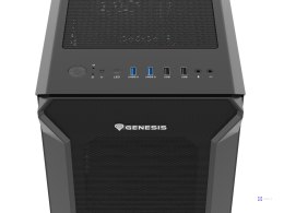 GENESIS OBUDOWA IRID 505F MIDI TOWER Z OKNEM USB 3.0 NPC-1997