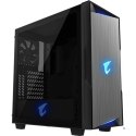 Gigabyte AORUS C300 GLASS Midi Tower Czarny