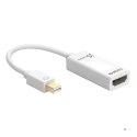 Adapter j5create mini DisplayPort to 4K HDMI Adapter (miniDP m - 4K HDMI f 125mm; kolor biały) JDA159-N