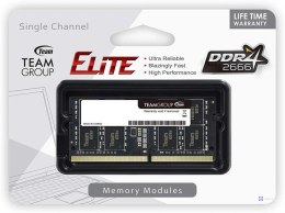 Team Group Elite TED48G2666C19-S01 moduł pamięci 8 GB 1 x 8 GB DDR4 2666 Mhz