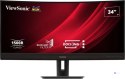 Viewsonic VG3456C monitor komputerowy 86,4 cm (34") 3440 x 1440 px UltraWide Quad HD LED Czarny