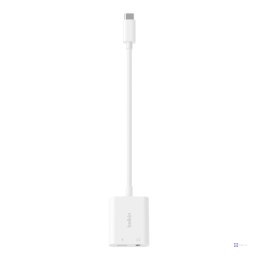 Adapter Belkin RockStar USB-C to 3.5mm Audio + USB-C Charge Adapter