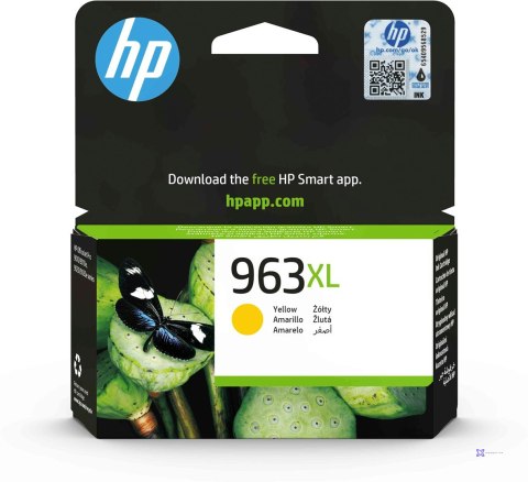 Tusz HP żółty HP 963XL, HP963XL=3JA29AE, 1600 str.