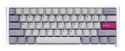 Ducky One 3 Mini Mist Grey klawiatura Gaming USB US English Szary