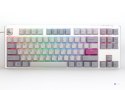 Ducky One 3 TKL Mist Grey klawiatura Gaming USB Niemiecki Szary