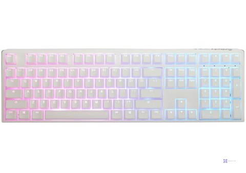 Ducky One 3 RGB klawiatura Gaming USB QWERTY US English Biały