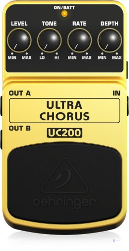 Behringer UC200 pedał z efektami Pedał ekspresji Czarny, Biały