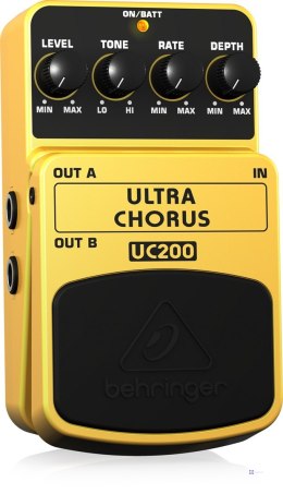 Behringer UC200 pedał z efektami Pedał ekspresji Czarny, Biały