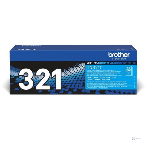 Brother TN-321C kaseta z tonerem 1 szt. Oryginalny Cyjan