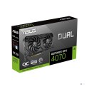 Karta graficzna ASUS Dual GeForce RTX 4070 OC 12GB GDDR6 EVO