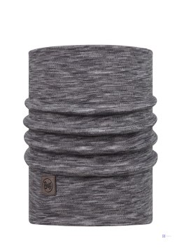 Bandana BUFF MERINO HEAVYWEIGHT NECK WARMERMULTISTRIPES FOG GREY