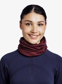 Bandana BUFF MERINO LIGHTWEIGHT SOLID GARNET