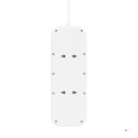 Listwa zasilająca Belkin Power Surge 8-PORT + 2xUSB-C 30W 900J 2m White