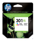 HP 301XL oryginalny wkład atramentowy trójkolorowy XL