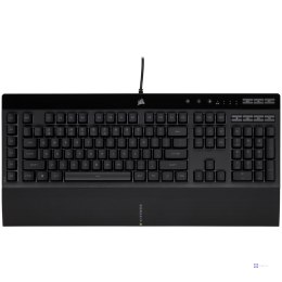 Corsair K55 RGB PRO klawiatura Gaming USB QWERTZ Niemiecki Czarny