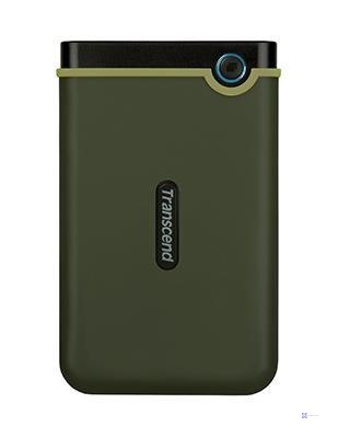 Transcend StoreJet 25M3G zewnętrzny dysk twarde 2 TB 2.5" Micro-USB B 3.2 Gen 1 (3.1 Gen 1) Zielony