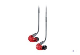 Shure SE215SPE-RD-EFS - Słuchawki douszne z pojedynczym przetwornikiem i kablem 3.5mm (czerwone)