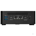 MSI Cubi NUC 1M-002EU i5-120U 8GB SSD512GB Intel UHD Graphics AX211 WiFi 6E Windows 11 Pro Black