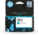 HP 963 oryginalny wkład atramentowy błękitny