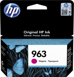 HP 963 oryginalny wkład atramentowy purpurowy