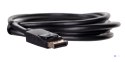 Kabel SAVIO CL-136 (DisplayPort M - DisplayPort M; 2m; kolor czarny)