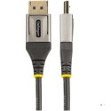 StarTech.com DP14VMM2M kabel DisplayPort 2 m Szary, Czarny