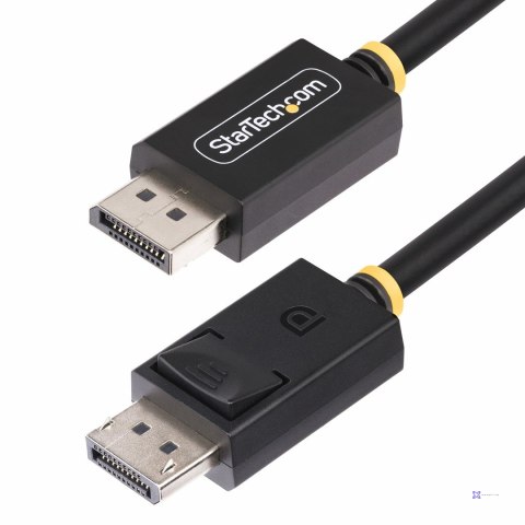 StarTech.com DP21-1M-DP40-CABLE kabel DisplayPort Czarny