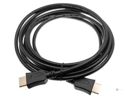 AVIZIO POWER Kabel HDMI 3m v2.0 High Speed z Ethernet - ZŁOCONE złącza