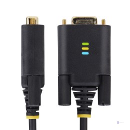 StarTech.com 1P10FFC-USB-SERIAL kabel równoległy Czarny 3 m USB Typu-A DB-9