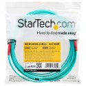 StarTech.com 450FBLCLC5 kabel InfiniBand / światłowodowy 5 m LC Kolor Aqua