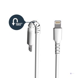 StarTech.com RUSBLTMM2M kabel Lightning 2 m Biały