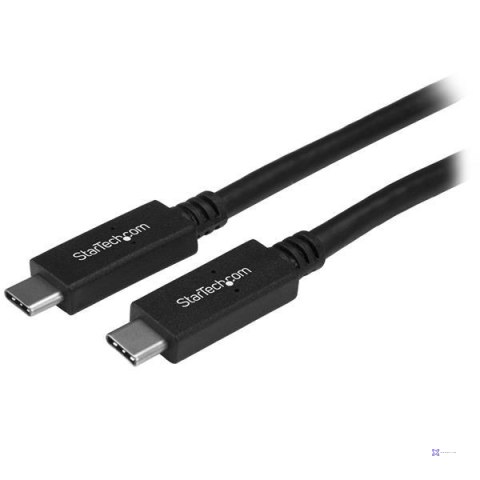 StarTech.com USB31CC50CM kabel USB USB 3.2 Gen 2 (3.1 Gen 2) 0,5 m USB C Czarny