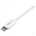 StarTech.com USBLT1MW kabel Lightning 1 m Biały