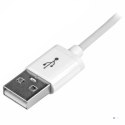 StarTech.com USBLT1MW kabel Lightning 1 m Biały