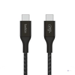 Belkin CAB015bt2MBK kabel USB 2 m USB 2.0 USB C Czarny