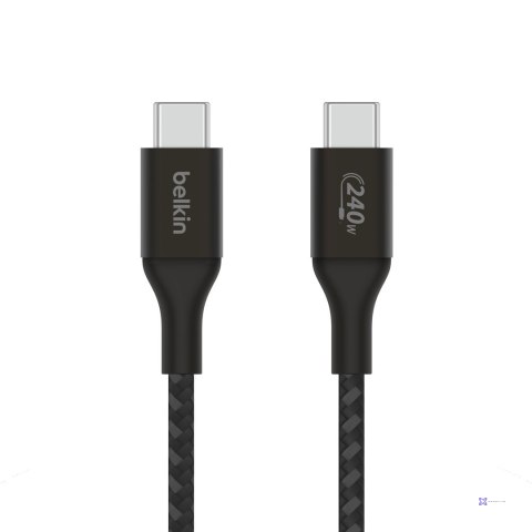 Belkin CAB015bt2MBK kabel USB 2 m USB 2.0 USB C Czarny