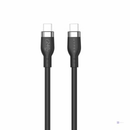 HYPER HJ4002BKGL kabel USB USB 2.0 2 m USB C Czarny